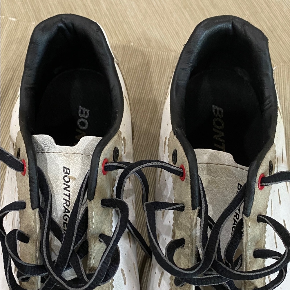 Bontrager podium Casual Cycling White and Black Shoes. EUR 39, Sz 6. Lace Up. - Picture 12 of 14